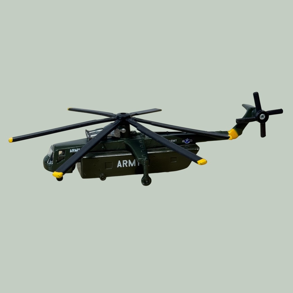 Maisto Skycrane US Army Military Diecast Helicopter Dark Green 414202 11407